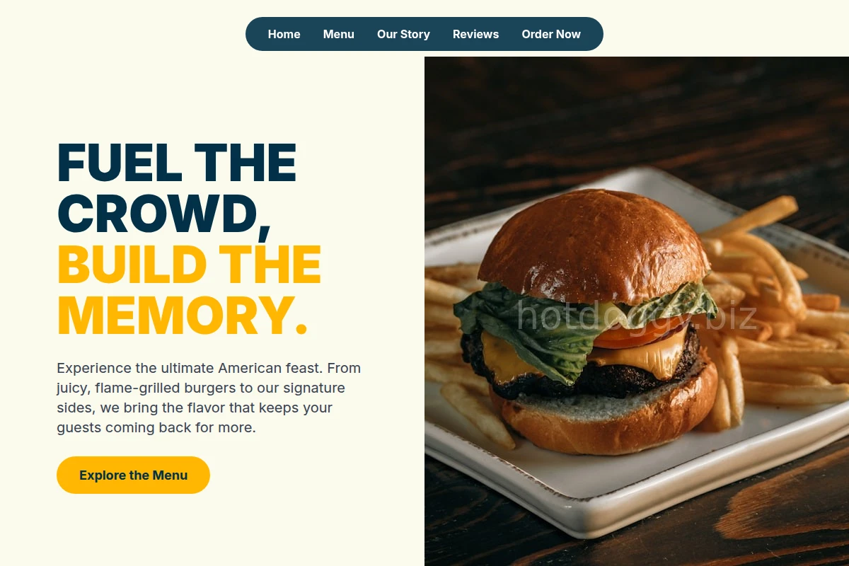 Bun American Food